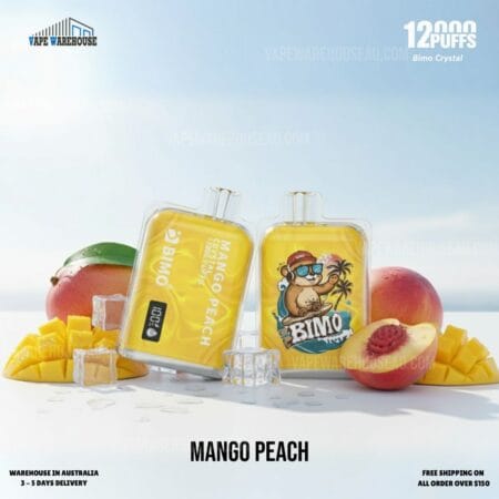 BIMO Crystal 12000 Puffs Mango Peach
