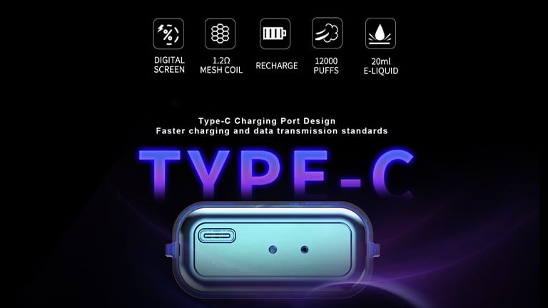 BIMO Crystal 12000 Puffs Blackberry Cherry Pomegranate 2 BIMO Crystal 12000 Puffs details