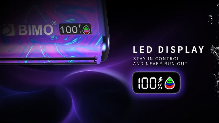 BIMO Crystal 12000 Puffs Blackberry Cherry Pomegranate 3 BIMO Crystal 12000 Puffs details