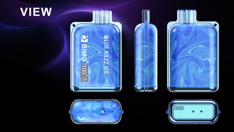 BIMO Crystal 12000 Puffs Blackberry Cherry Pomegranate 5 BIMO Crystal 12000 Puffs details