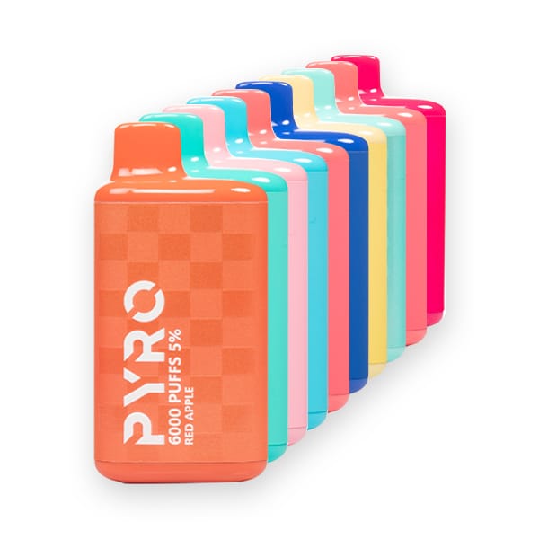 PYRO 6000 Puffs - Pack 10 items 1 PYRO 6000 Puffs - Pack 10 items