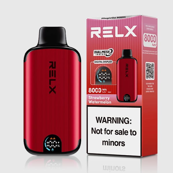 RELX MagicGo 8000 Puffs Strawberry Watermelon 1 RELX MagicGo 8000 Puffs Strawberry Watermelon