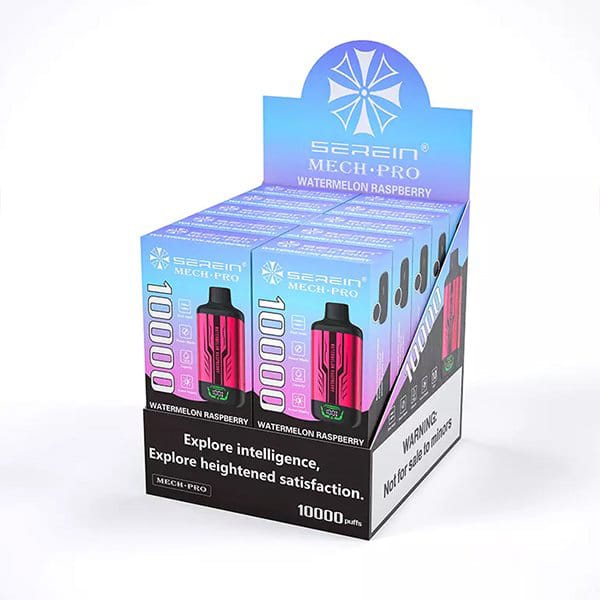 SEREIN MECH-PRO 10000 Puffs Watermelon Raspberry 2 SEREIN MECH-PRO 10000 Puffs Watermelon Raspberry
