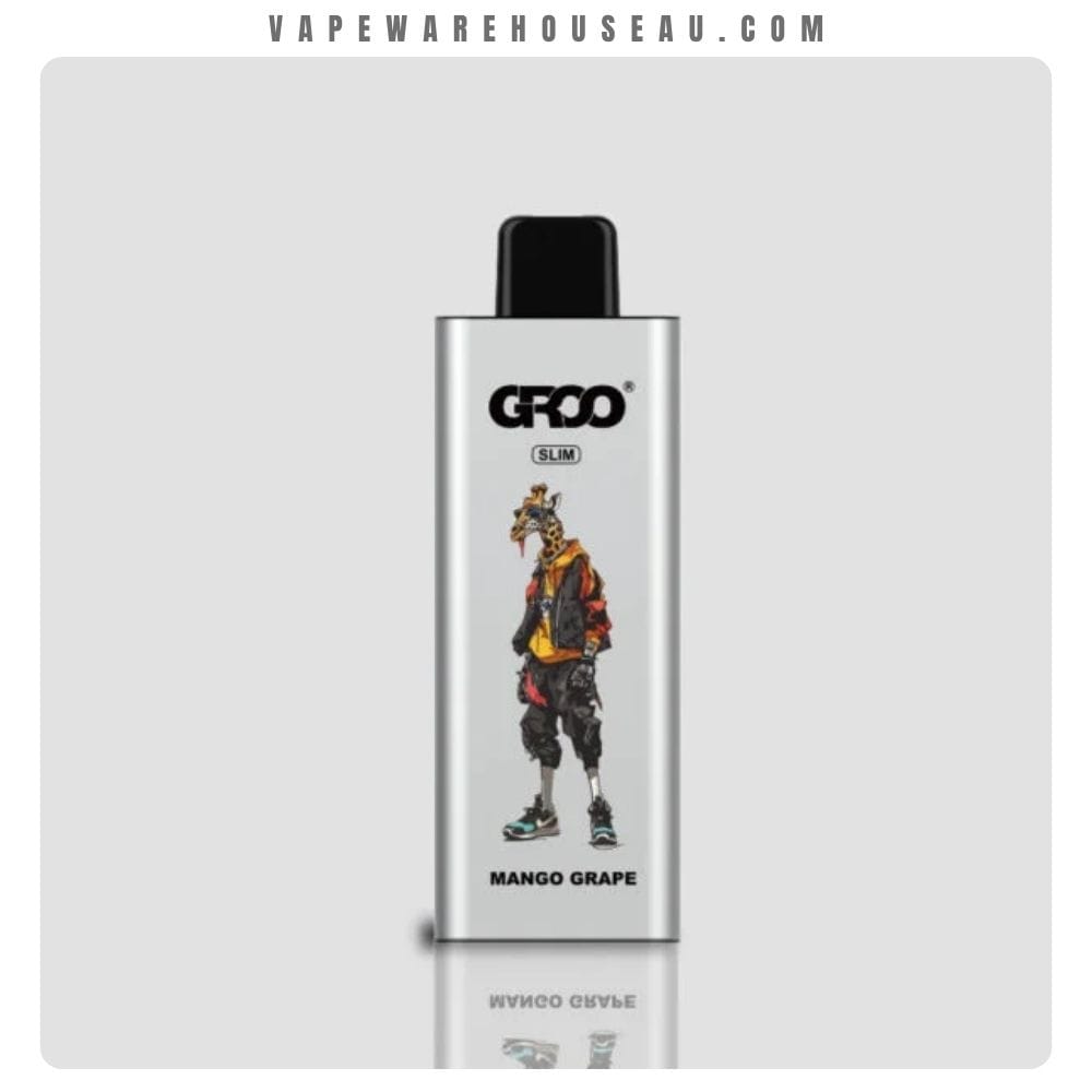 GROO Slim 9000 Puffs Mango Grape 1 GROO Slim 9000 Puffs Mango Grape