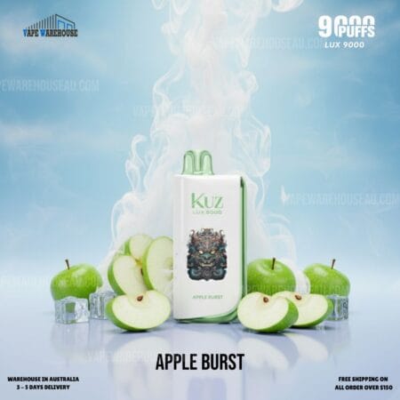 Kuz LUX 9000 Puffs Apple Burst