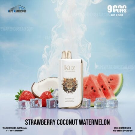 Kuz LUX 9000 Puffs Strawberry Coconut Watermelon