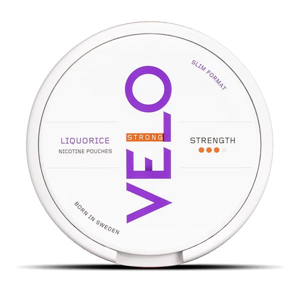 VELO Nicotine Pouches Liquorice Strong 1 VELO Nicotine Pouches Liquorice Strong