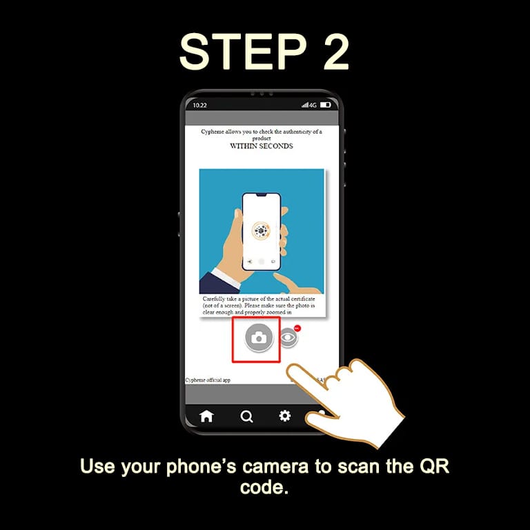 ALIBARBAR Vape Authentication Guide 2 ALIBARBAR Authentication for New Code Verification Step 2