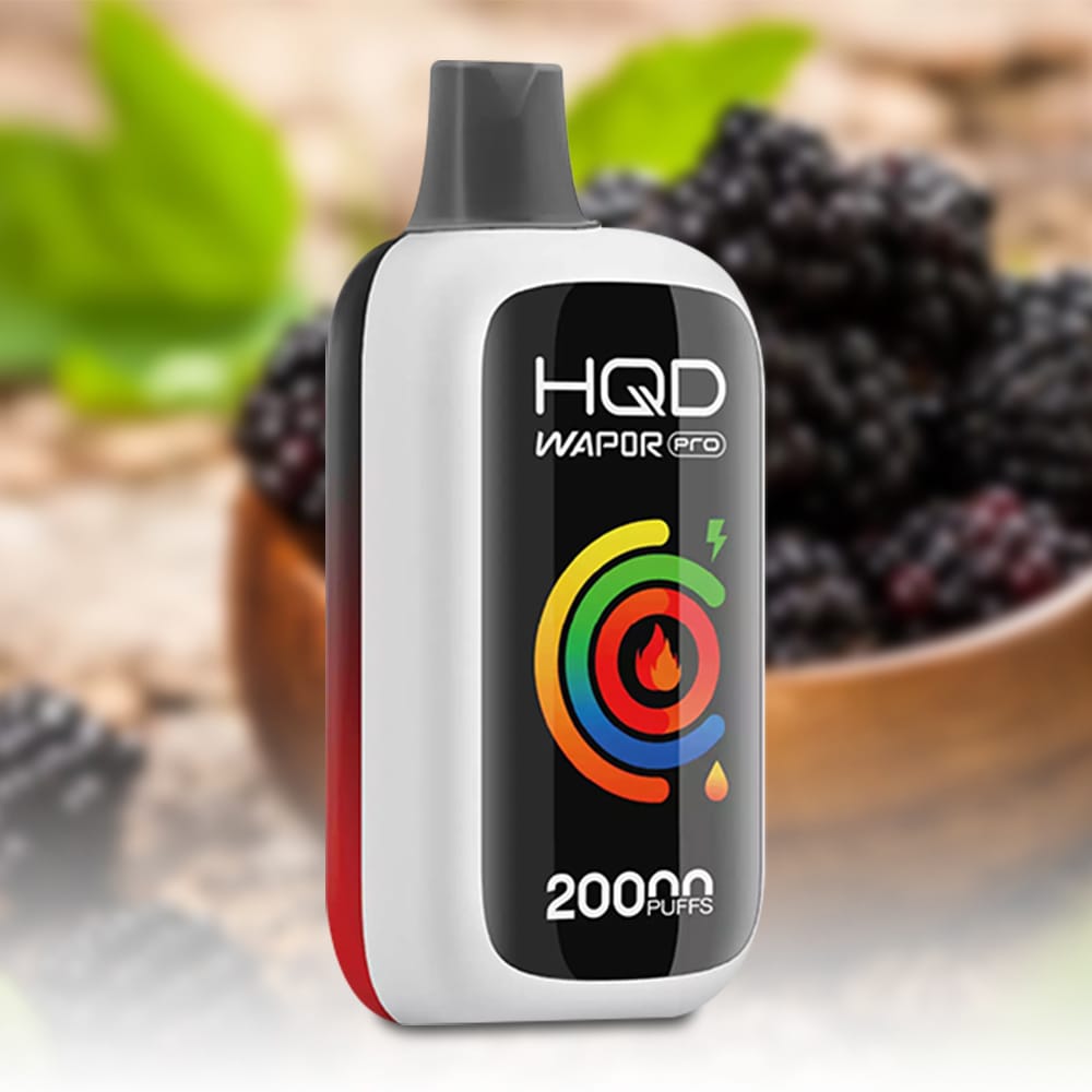 HQD Cuvie Slick 20000 Puffs Blackberry Ice 1 HQD WAPOR PRO 20000 Puffs Blackberry Ice