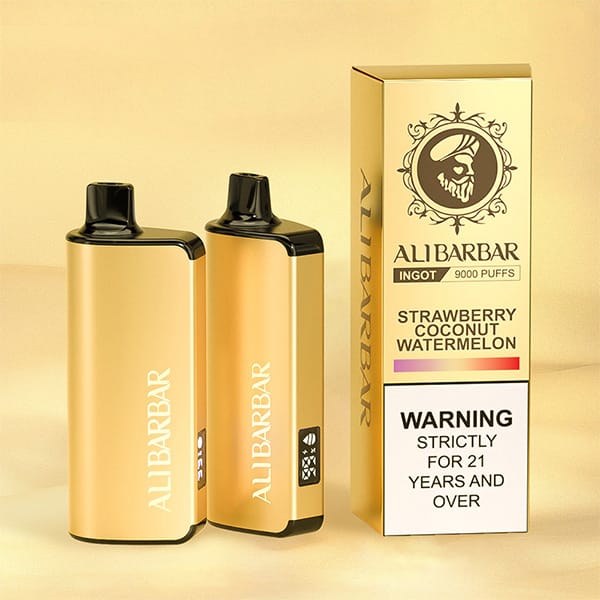 ALIBARBAR INGOT 9000 Puffs 2-Pack Bundle 1 ALIBARBAR INGOT 9000 Puffs 2-Pack Bundle