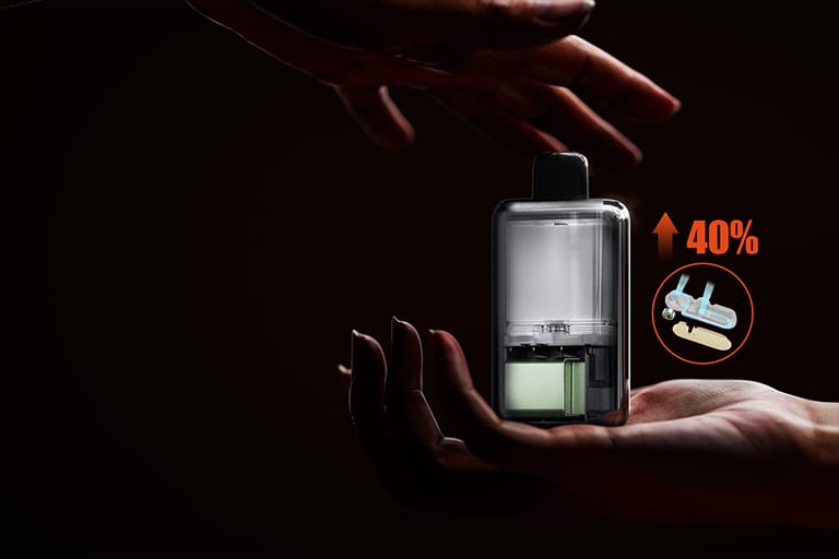 HQD MIRACLE 8000 Activation speed boosted by 40%