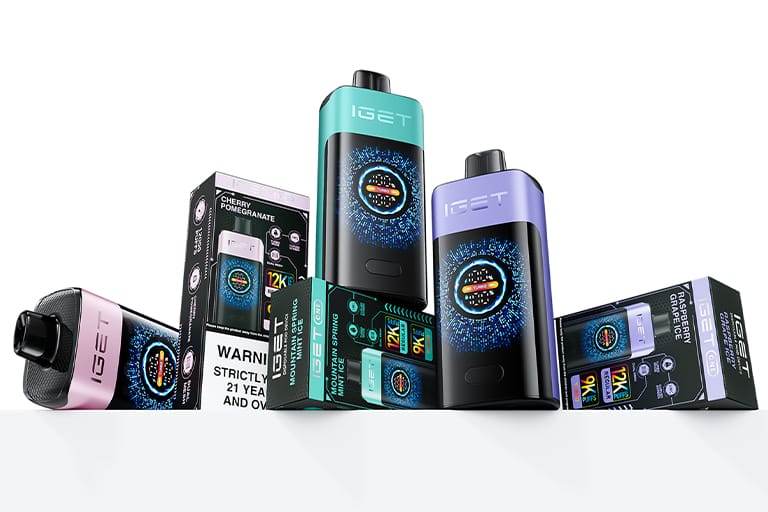 IGET One 12000 Puffs Blackberry Cherry Pomegranate 2 IGET One 12000 Puffs Details