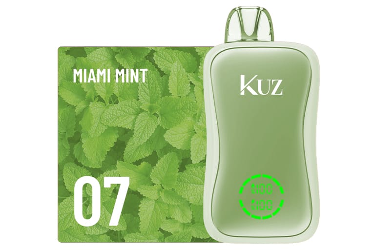 Kuz Flow 25000 Puffs Miami Mint Details