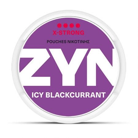 ZYN Nicotine Pouches 12mg Icy Blackcurrant