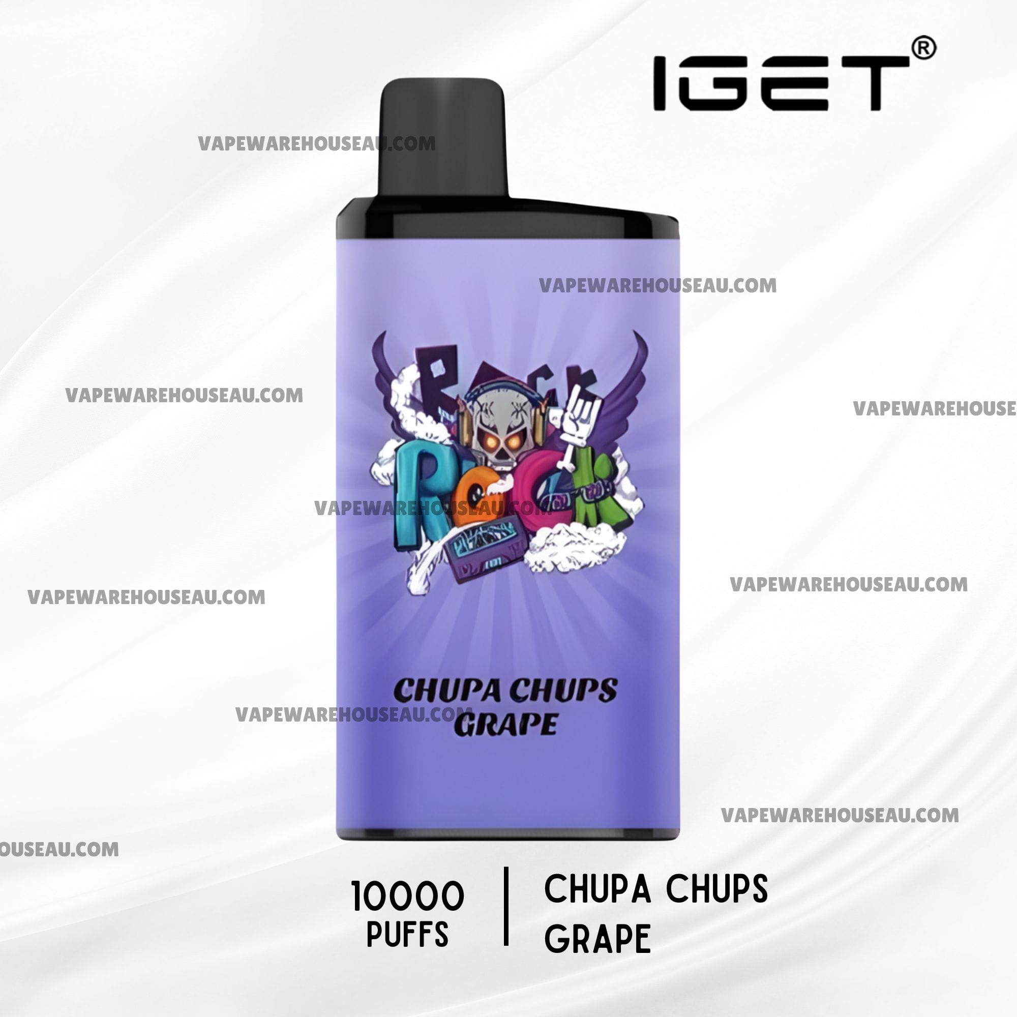 IGET Bar Pro 10000 Puffs Chupa Chups Grape 1 IGET Bar Pro 10000 Puffs Chupa Chups Grape