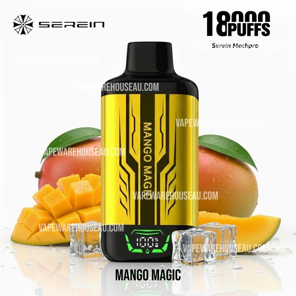 SEREIN MECH PRO 18000 Puffs Mango Magic 1 SEREIN MECH PRO 18000 Puffs Mango Magic