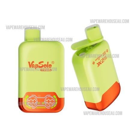 VapSolo Twins 20000 Puffs Watermelon Ice & Mixed Berry