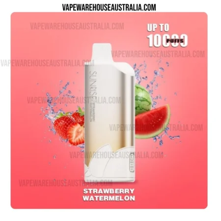 GROO Sunrise 10000 Puffs Strawberry Watermelon