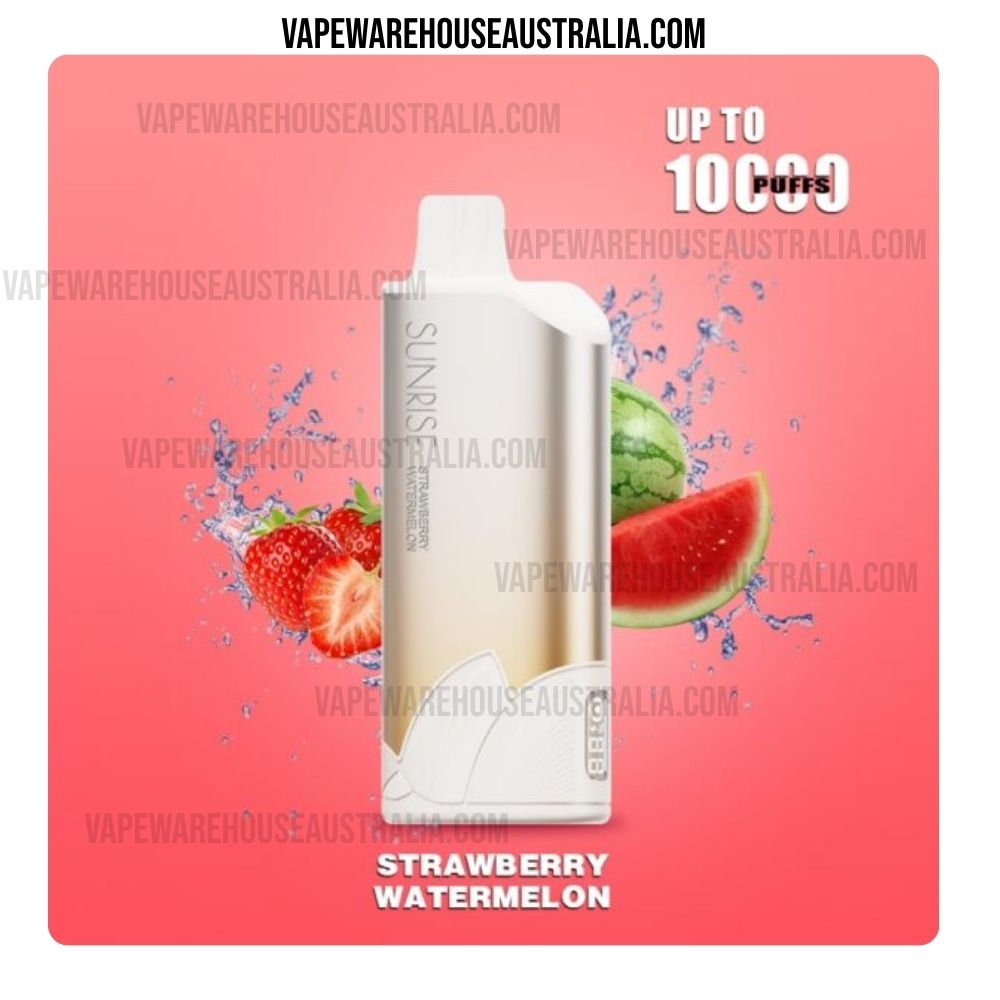 GROO Sunrise 10000 Puffs Strawberry Watermelon 1 GROO Sunrise 10000 Puffs Strawberry Watermelon