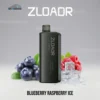 ZLOADR V9000 Puffs Blueberry Raspberry Ice