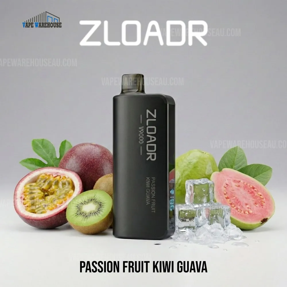 ZLOADR V9000 Puffs Passion Fruit Kiwi Guava 1 ZLOADR V9000 Puffs Passion Fruit Kiwi Guava