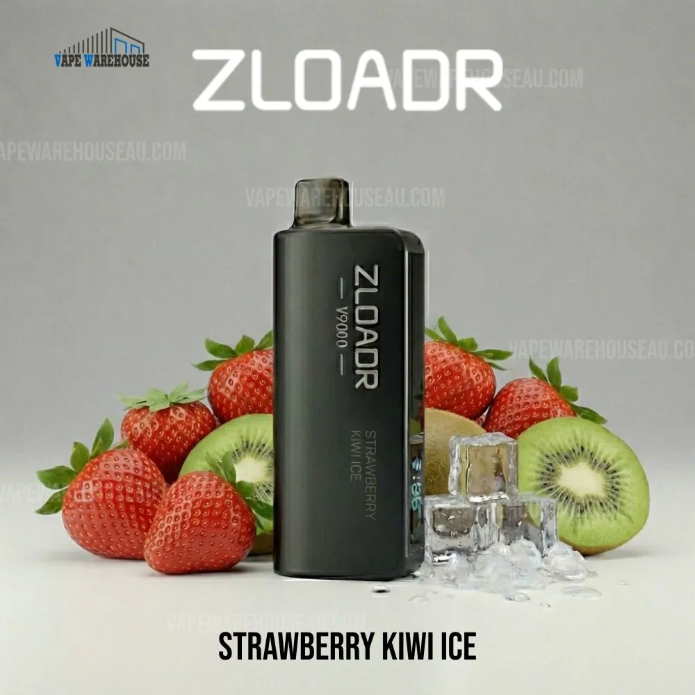 ZLOADR V9000 Puffs Strawberry Kiwi Ice 1 ZLOADR V9000 Puffs Strawberry Kiwi Ice