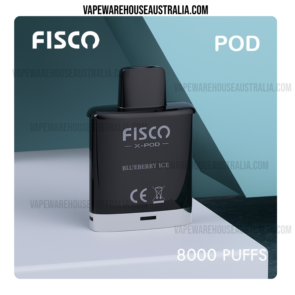 FISCO XPOD 8000 Puffs Blueberry Ice (Pod Only) 1 FISCO XPOD 8000 Puffs Blueberry Ice
