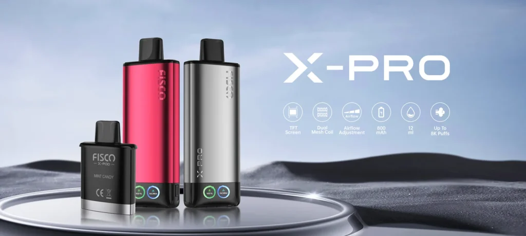 FISCO XPOD 8000 Puffs Mint Shisha (Pod Only) 2 FISCO XPOD 8000 PUFFS