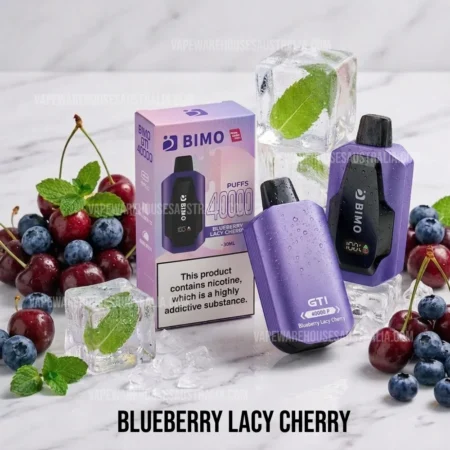 BIMO GTI 40000 Puffs Blueberry Lacy Cherry