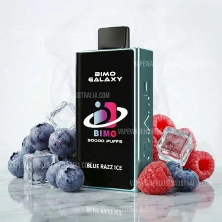 BIMO Galaxy 30000 Puffs Blue Razz Ice