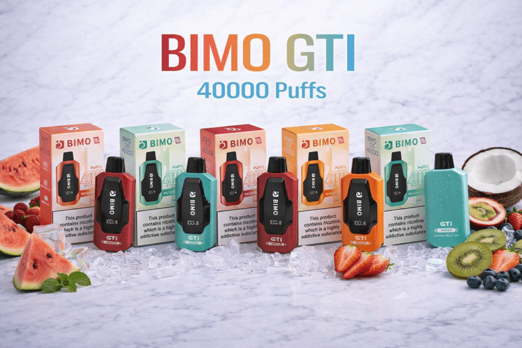 BIMO GTI 40000 Puffs Watermelon Ice 2 Banner BIMO GTI 40000