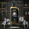 KUZ Nova 16000 Puffs Blackberry Ice