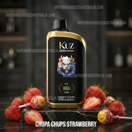 KUZ Nova 16000 Puffs Chupa Chups Strawberry