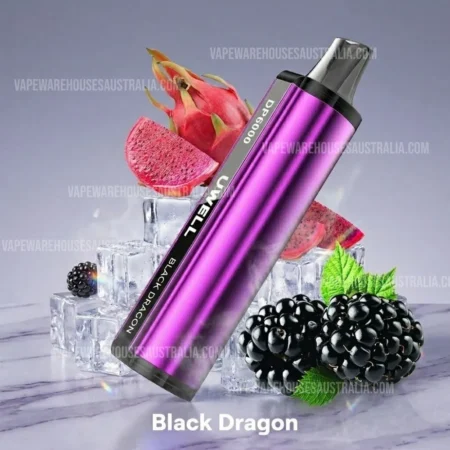 Uwell 6000 Puffs Black Dragon Ice