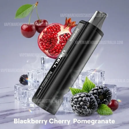 Uwell 6000 Puffs Blackberry Cherry Pomegranate